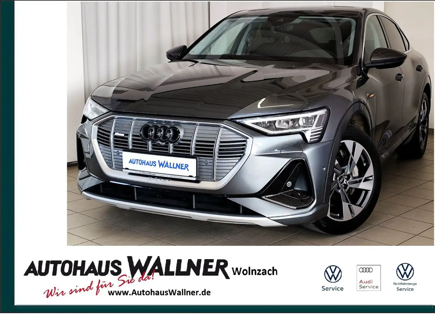 Audi e-tron Sportback 50 quattro S-line Grau - 1