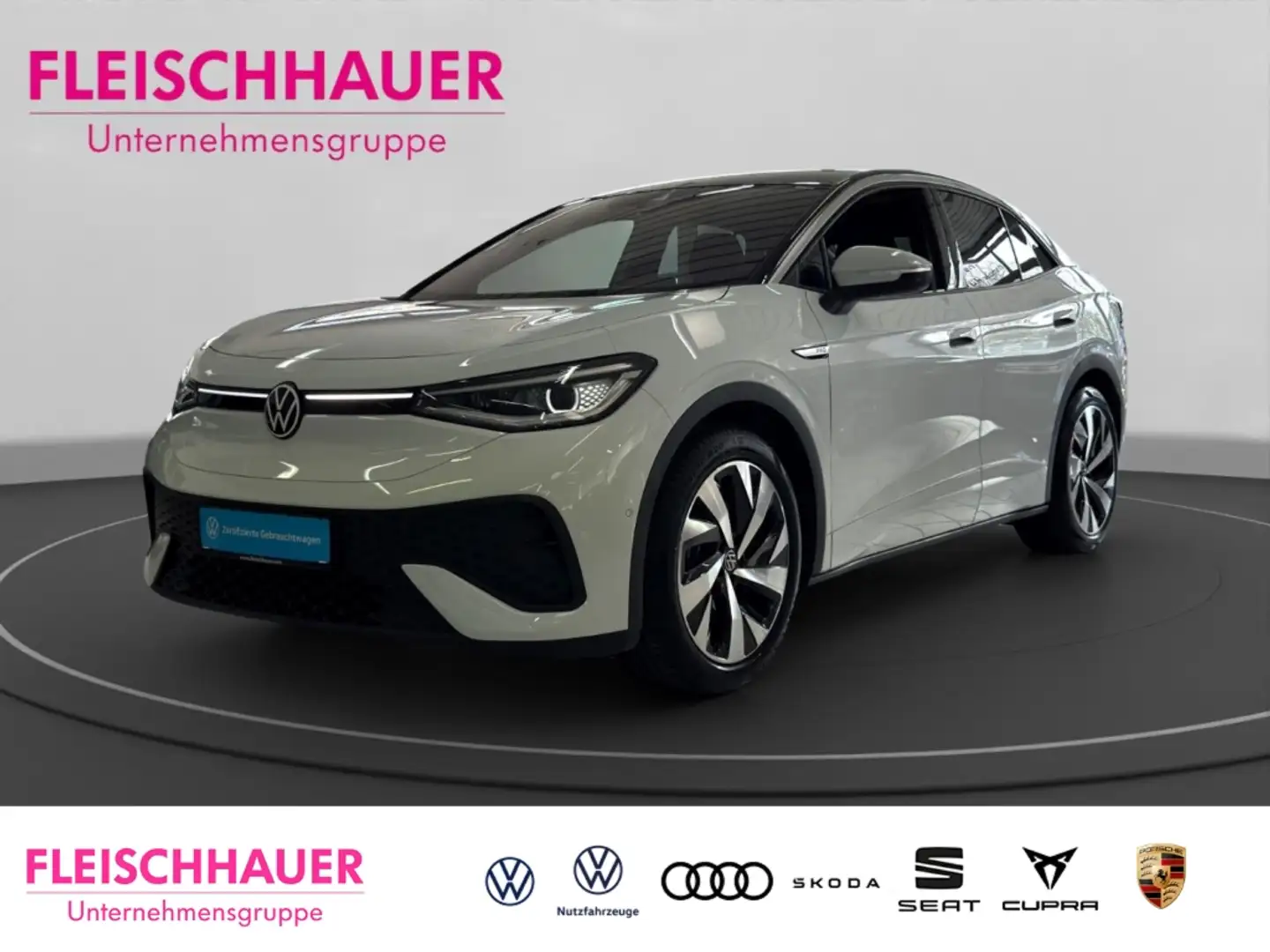 Volkswagen ID.5 Pro Performance MATRIX+AHK+ACC+NAVI+RFK+SHZ+CARPLA Blanc - 1