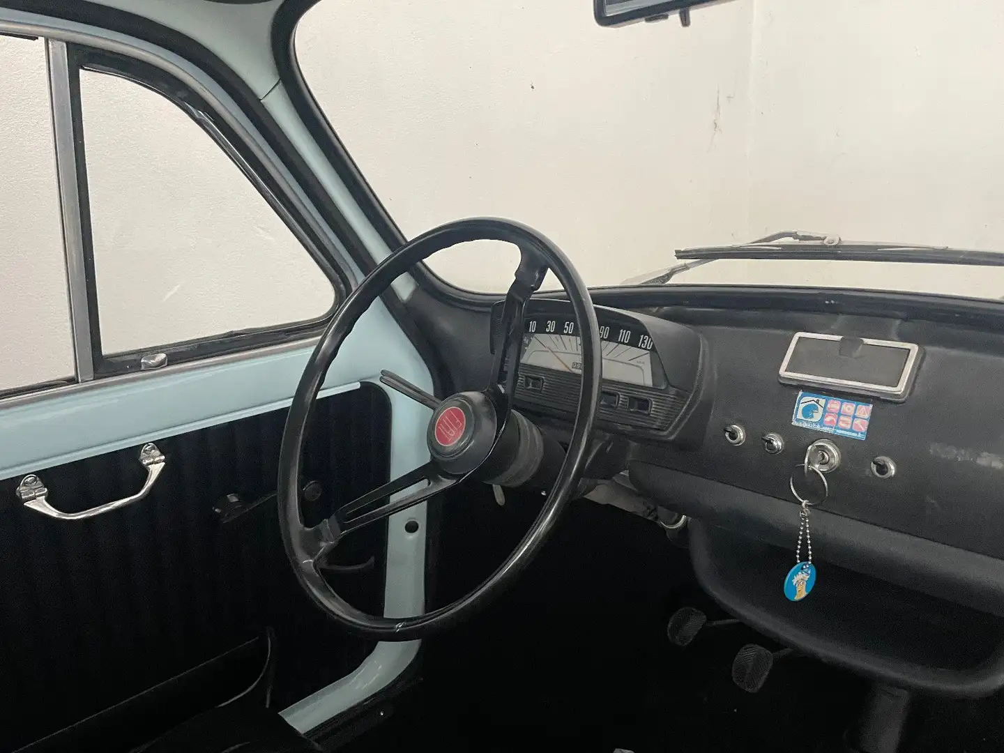 Fiat 500 F hellblau neu restauriert Blau - 2