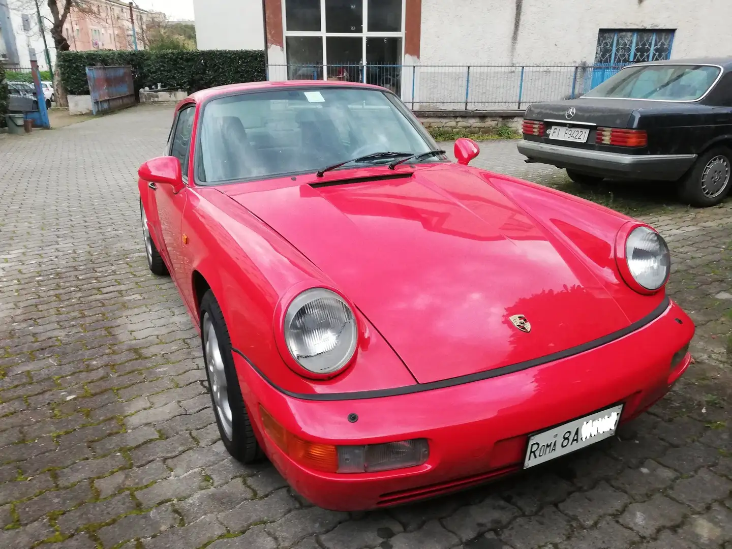 Porsche 964 911 Coupe 3.6 Carrera 4 Piros - 2