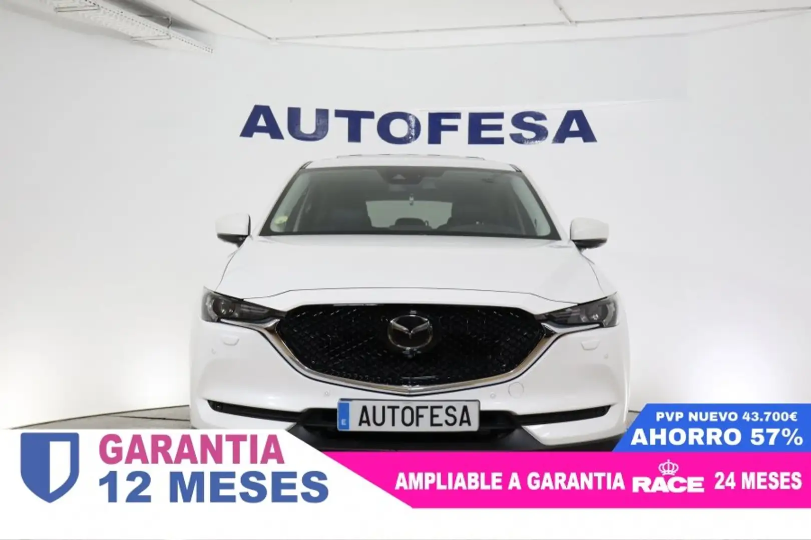Mazda CX-5 2.2 SKYACTIV-D 4X4 BVA6 184cv AUTO 5P # TECHO ELEC Blanc - 2