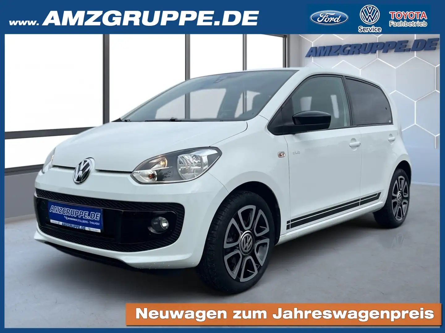 Volkswagen up! 1.0 5tg club  Navi+PDC+Winterpak White - 1