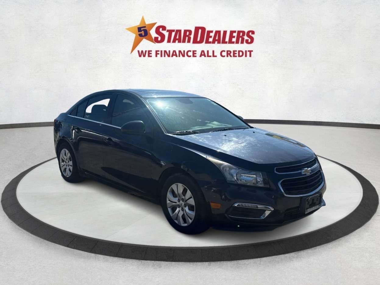 Blue 2016 Chevrolet Cruze Sedan Front-Wheel Drive 6-Speed Manual