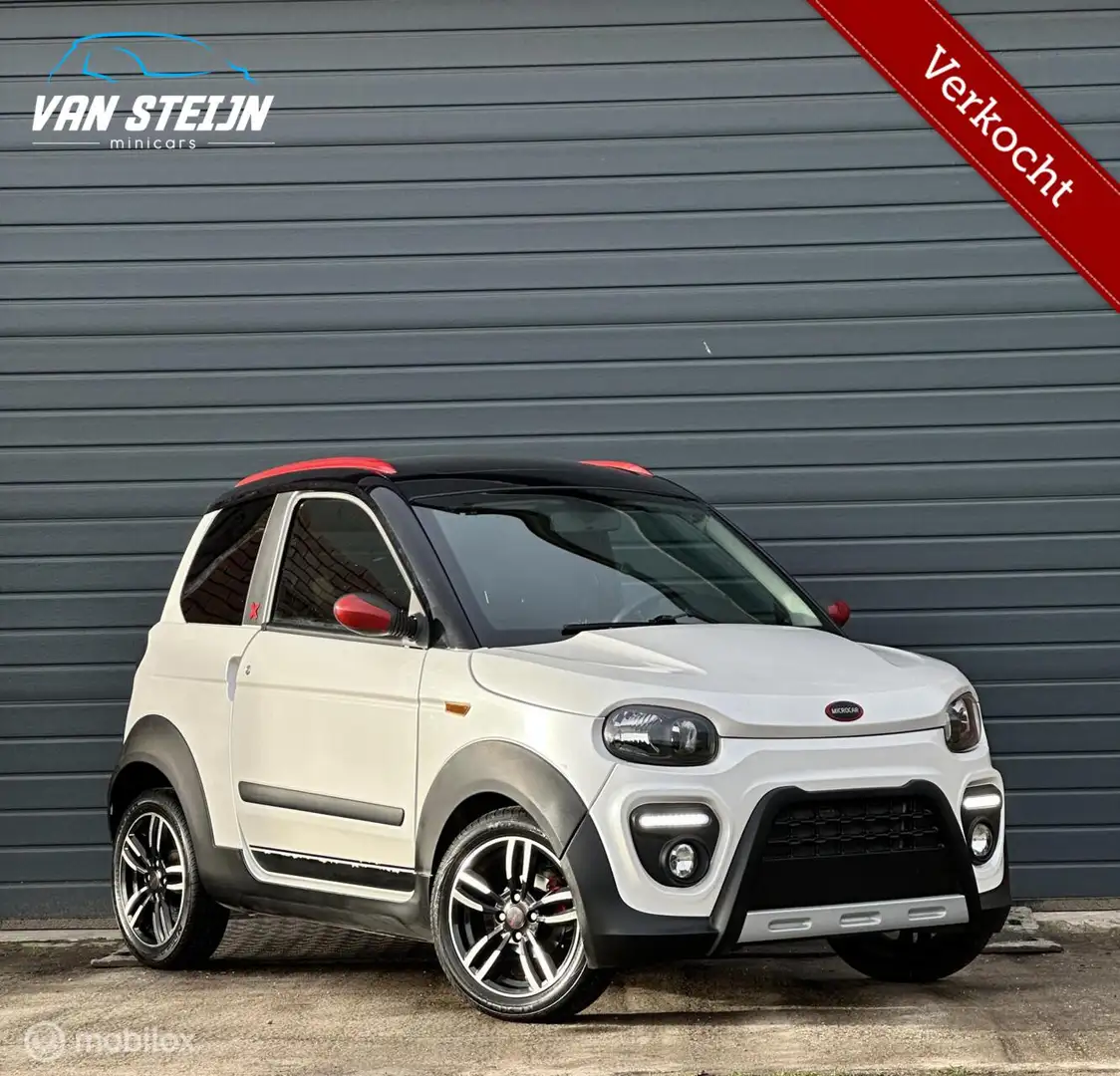 Microcar M.Go Brommobiel X Rebel 2020 | Applecarplay | 13dkm Fehér - 1