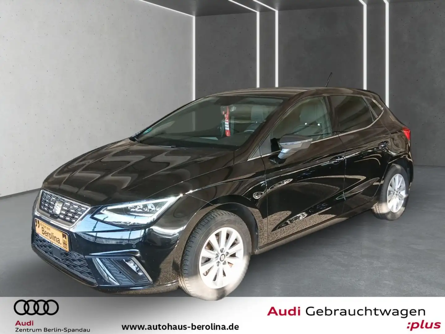 SEAT Ibiza 1.0 TSI Xcellence DSG *NAV*Vision+*SHZ* Schwarz - 2