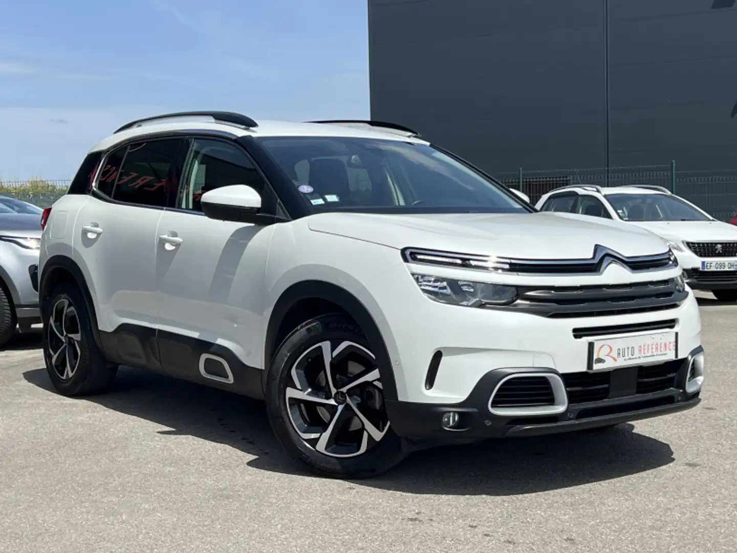 Citroen C5 Aircross 1.2 130 CH FEEL 1ERE MAIN / CAMERA / GPS / CARPLAY Blanc - 2