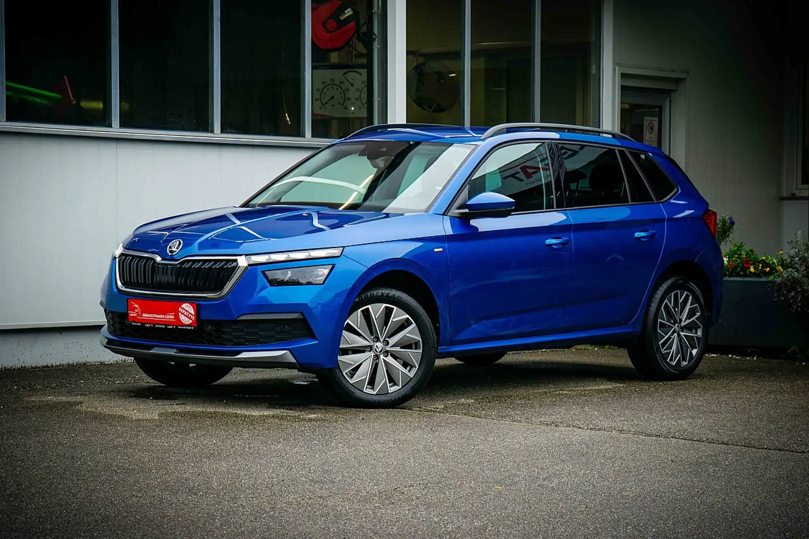 Skoda Kamiq 1,0 TSI Ambition *KAMERA*MATRIX-LED*FRONTSCHEIB... Blau - 2