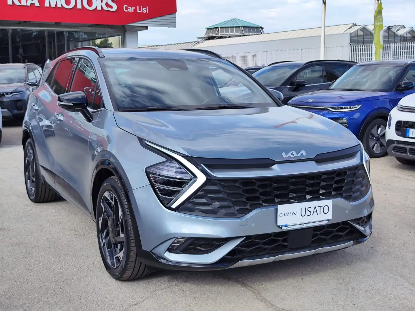 Kia Sportage 1.6 CRDi MHEV DCT GT-line Gris - 2