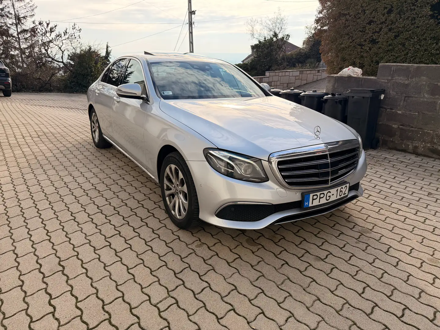 Mercedes-Benz E 220 E 220 d 4Matic 9G-TRONIC Silber - 2