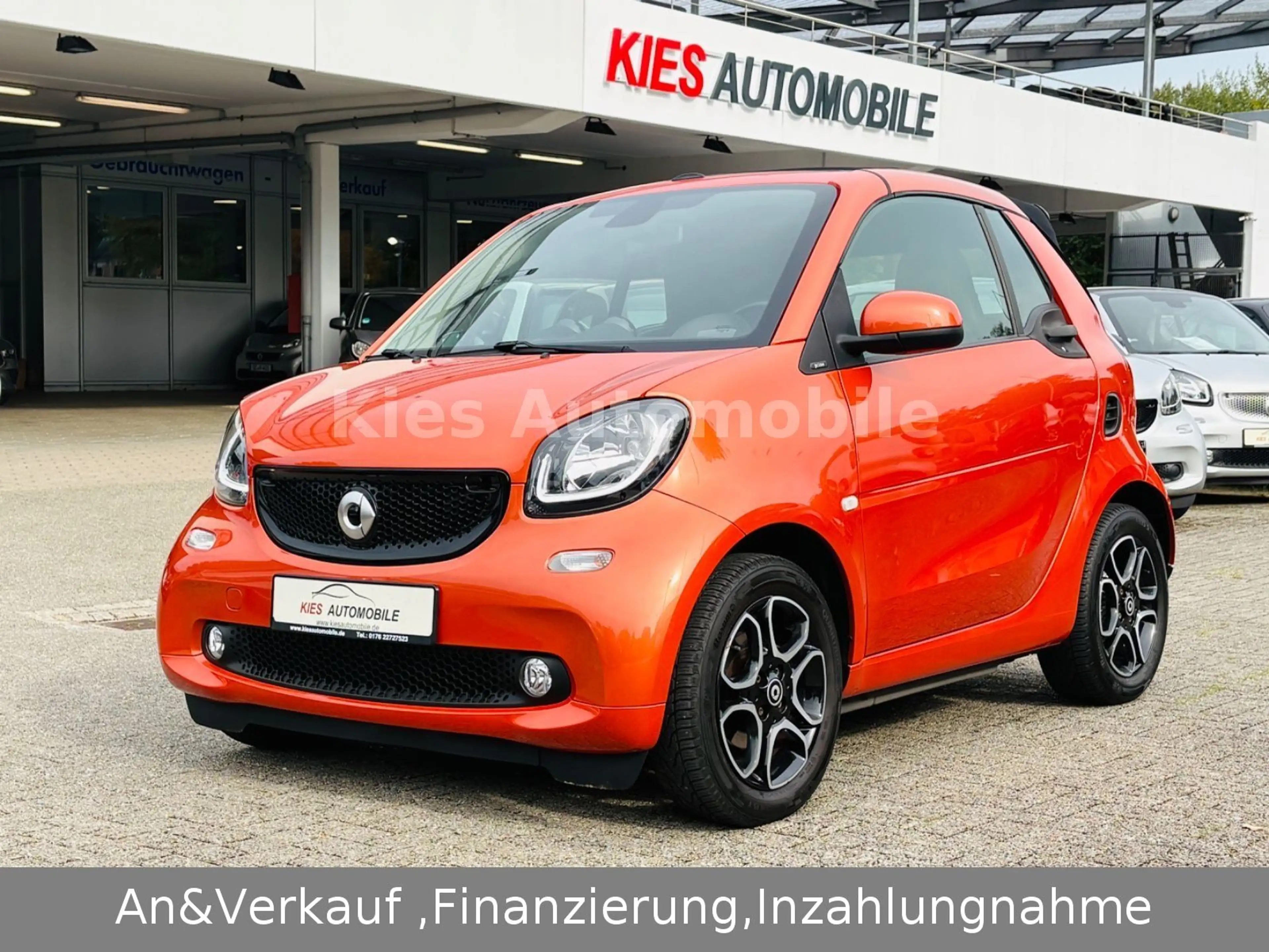 smart forTwo Cabrio Prime 90Ps AUTOM/LEDER/KAMERA/NAVI