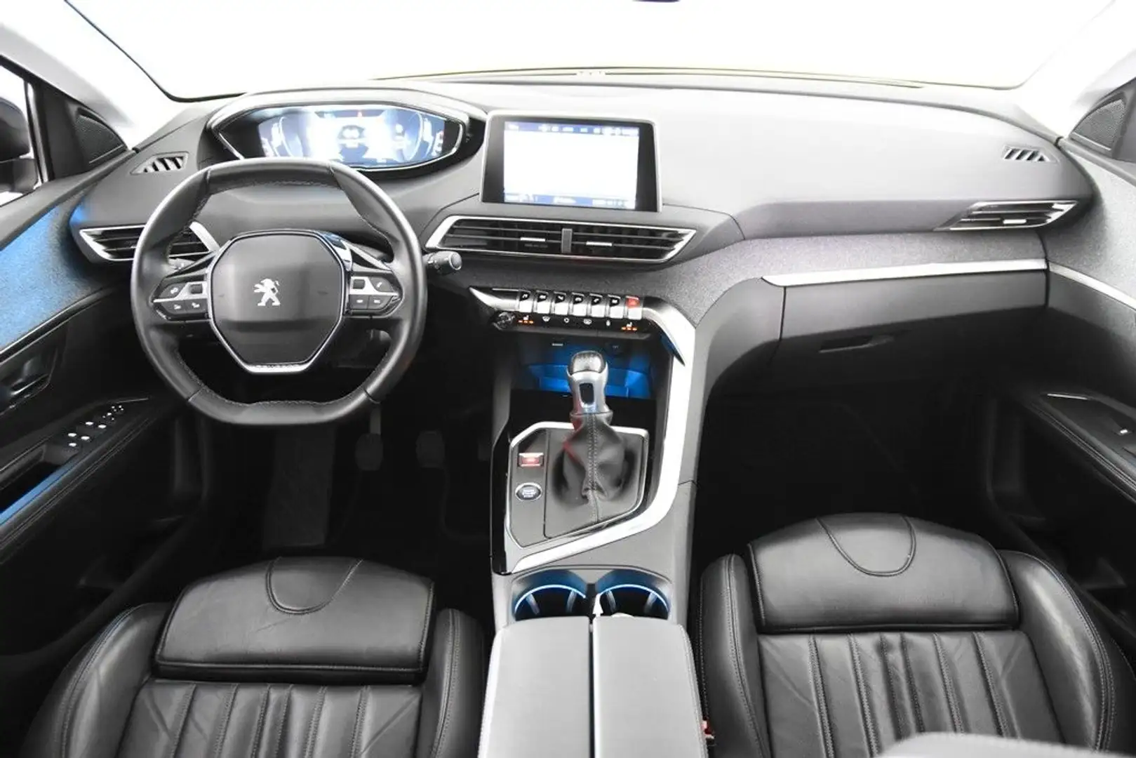 Peugeot 5008 Allure 130 *1.Hand*Leder*Memory*Navi*EHK* Blau - 2