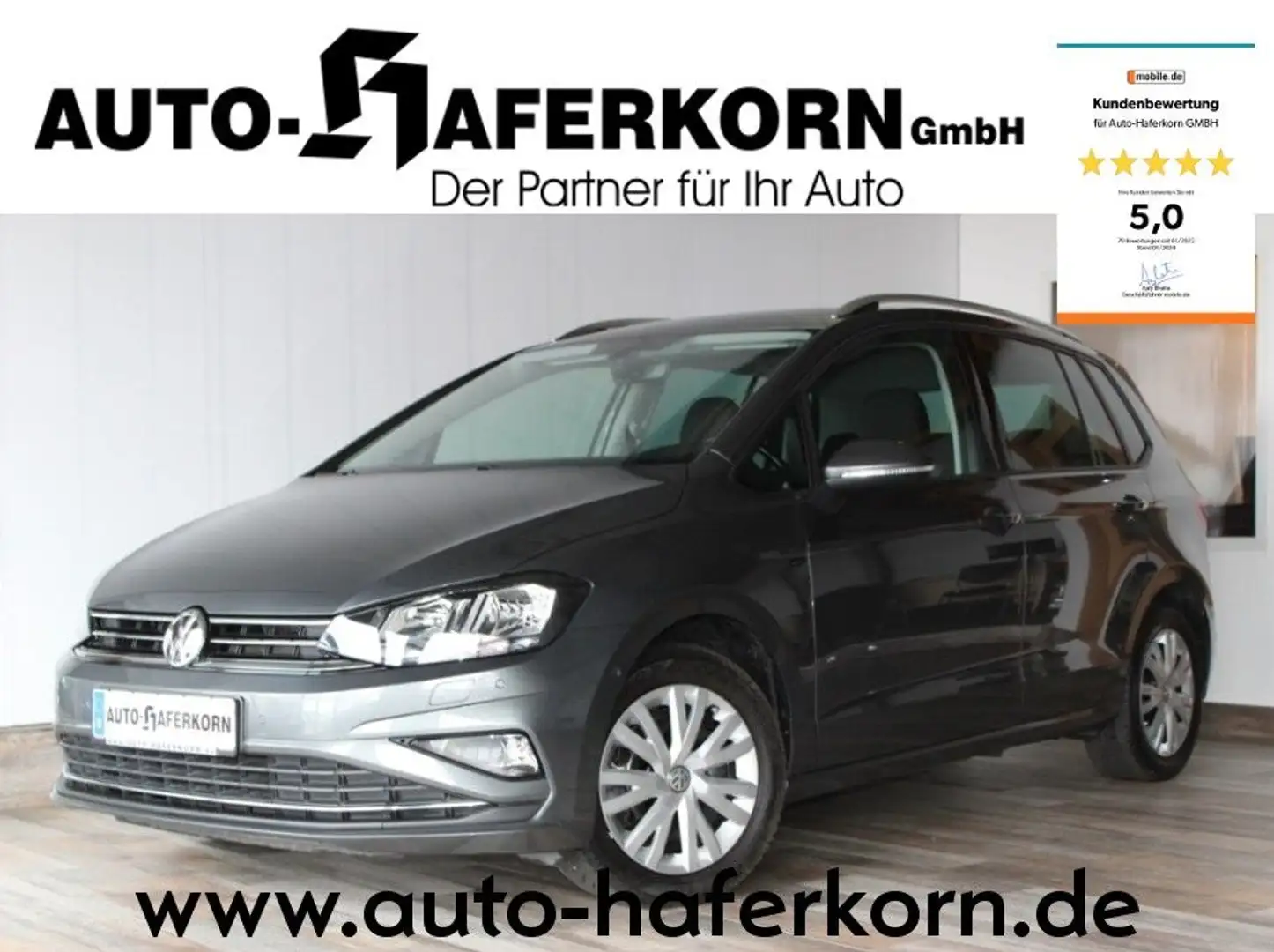 Volkswagen Golf Sportsvan *SZHZG*NAVI*KLIMAAUTOMATIK* Gri - 1