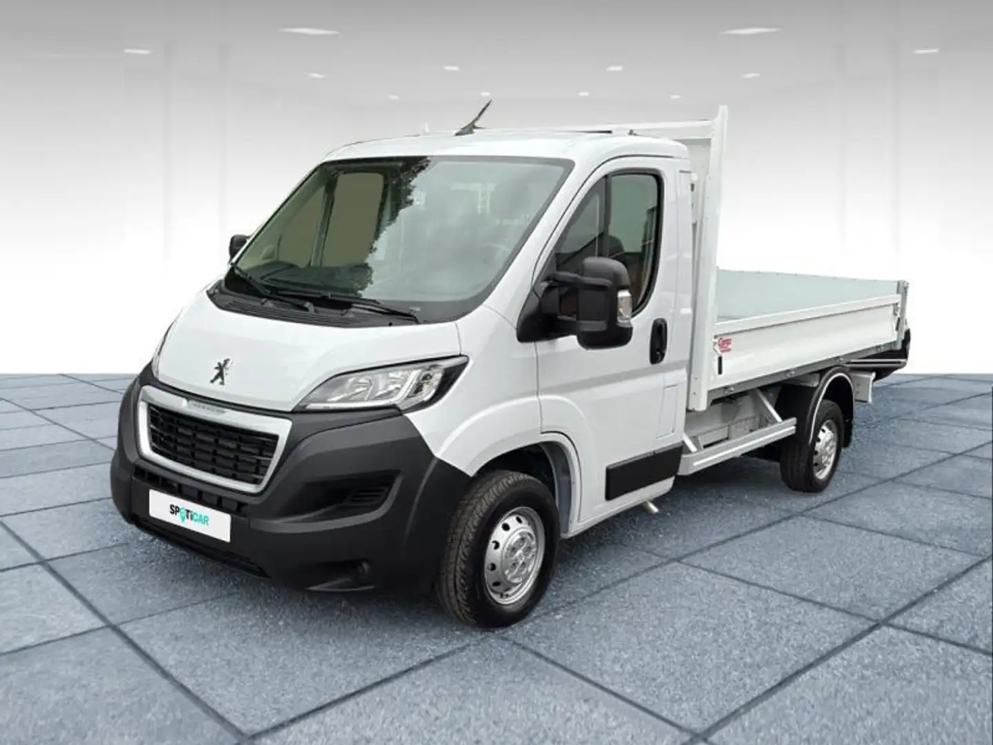 Peugeot Boxer Benne basculante 3.2 m BHDI 14 Blanc - 1