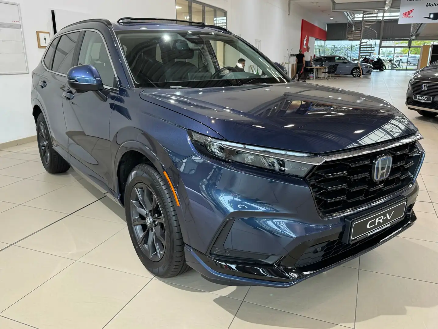Honda CR-V e:HEV Advance AWD Style Paket AWD Bleu - 1