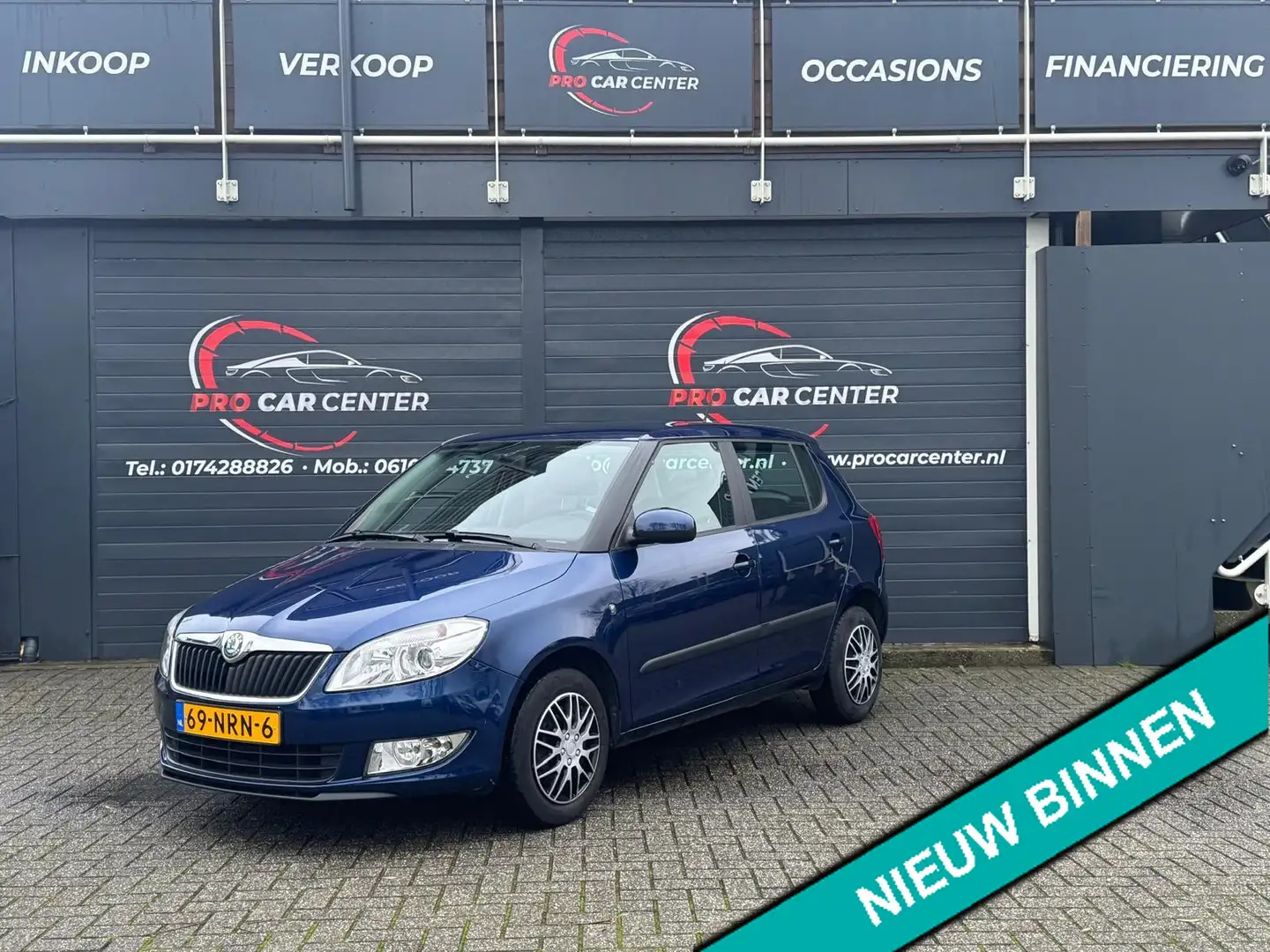 Skoda Fabia 1.2 TSI Ambition AIRCO|CRUISE|EL.RAMEN|NAP|APK Blu/Azzurro - 1