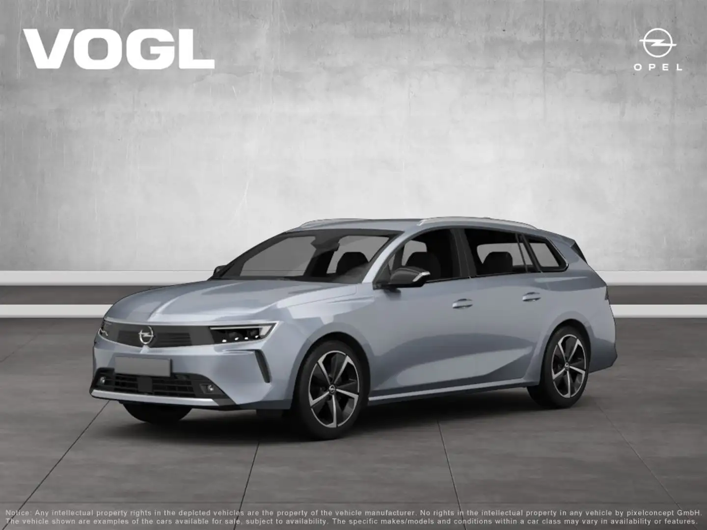 Opel Astra Sports Tourer  Electric MJ24A 156PS Silber - 1
