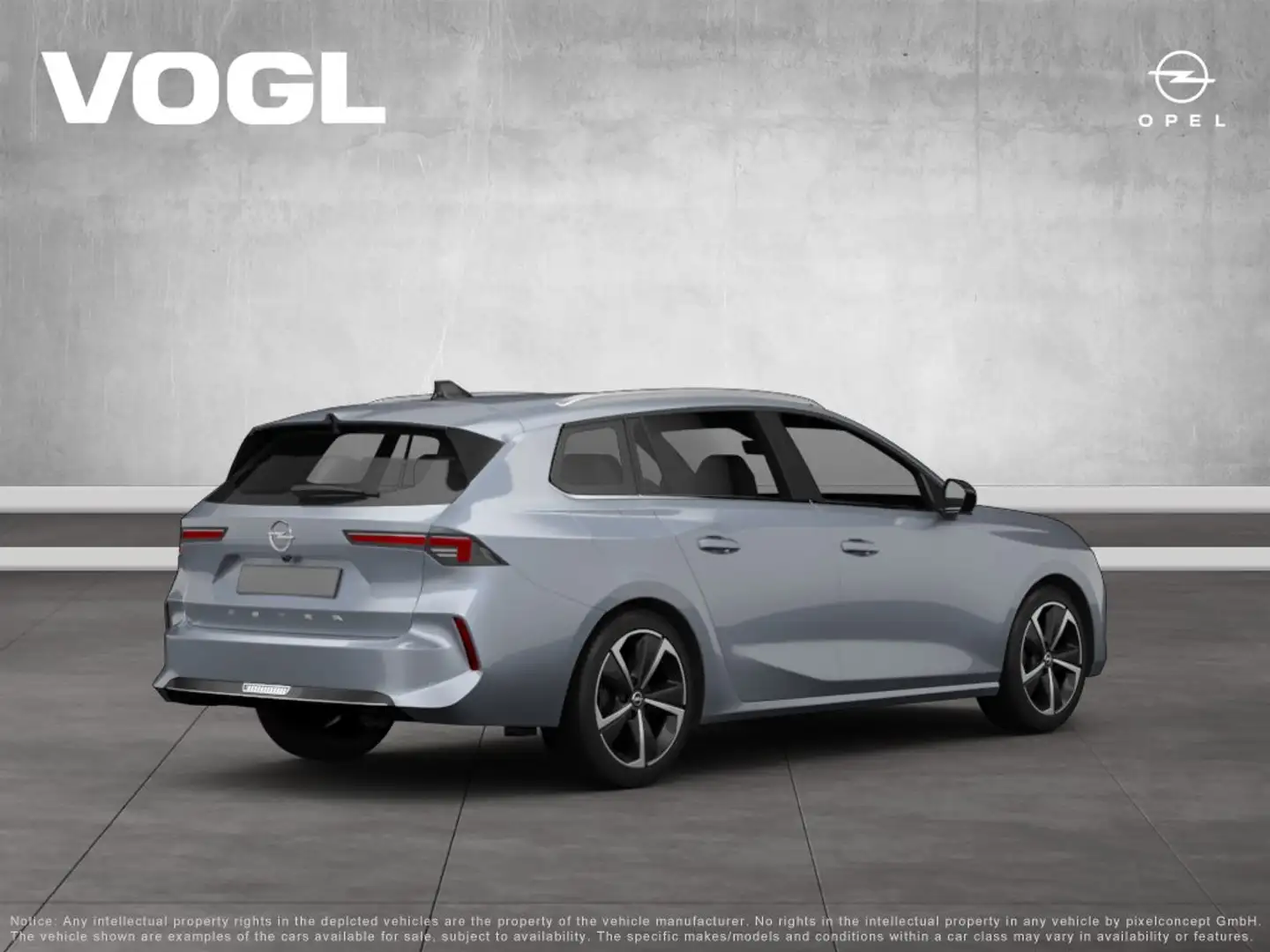Opel Astra Sports Tourer  Electric MJ24A 156PS Silber - 2