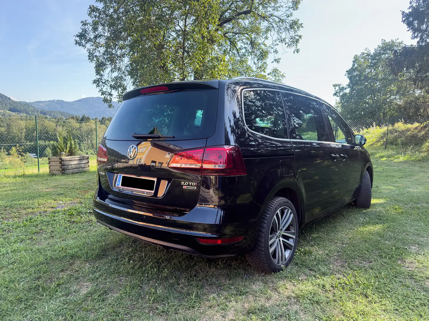 Volkswagen Sharan Sharan Highline BMT SCR 2,0 TDI DSG 4Motion Highline Schwarz - 2
