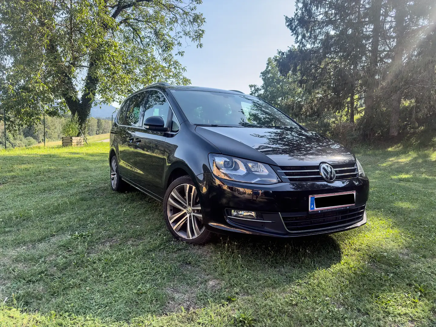 Volkswagen Sharan Sharan Highline BMT SCR 2,0 TDI DSG 4Motion Highline Schwarz - 1
