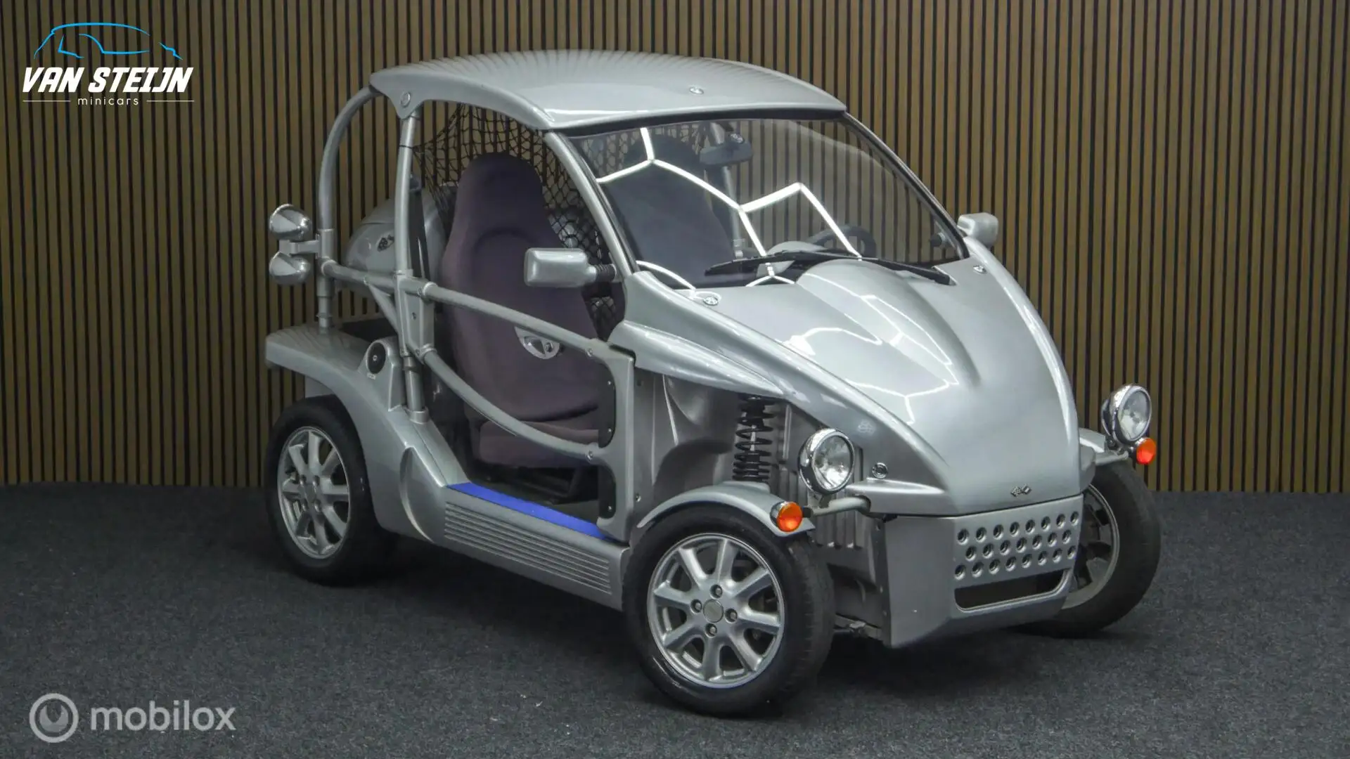 Ligier Be-Up Brommobiel | Unieke Staat | 9dkm Grau - 2