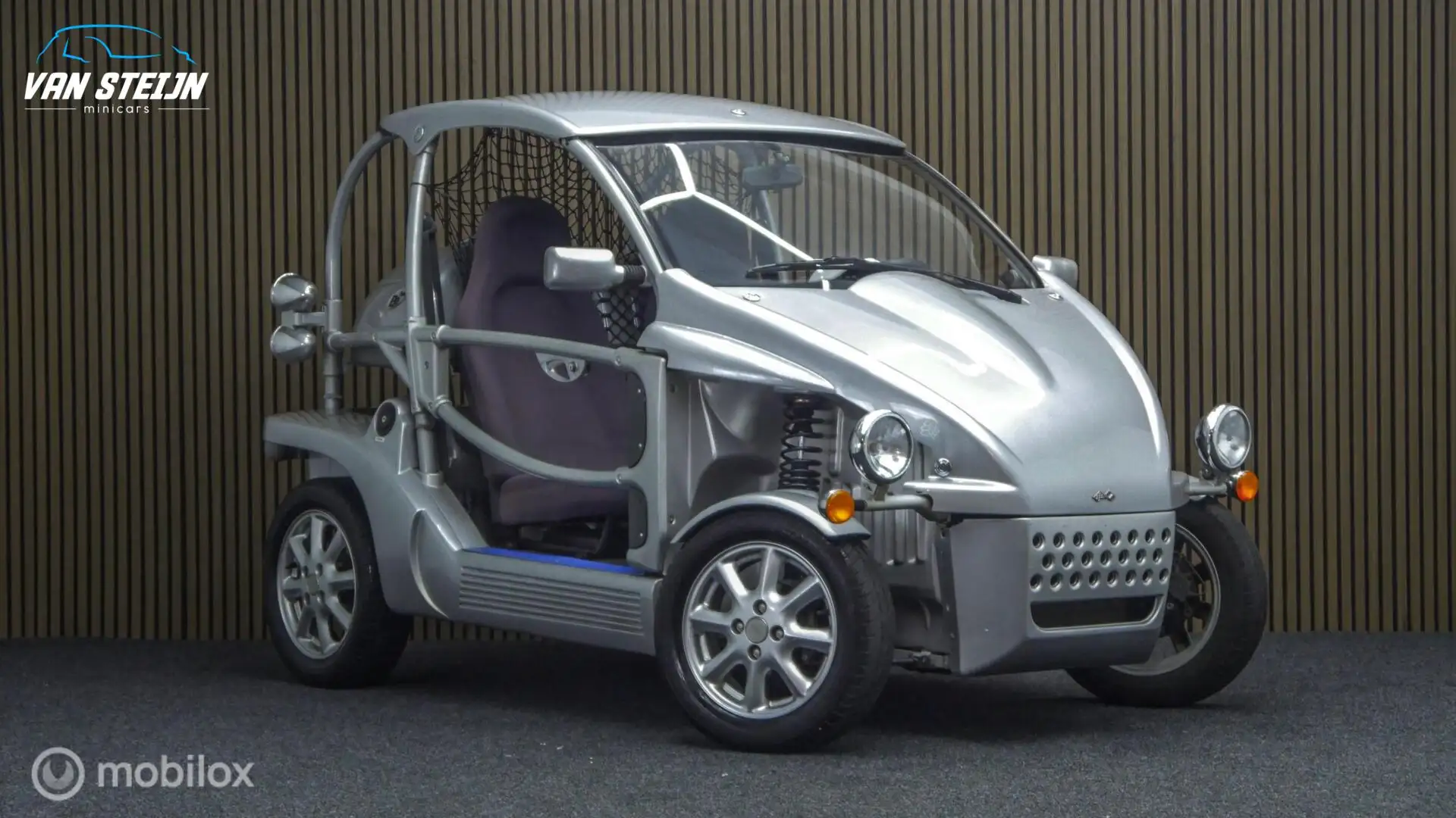 Ligier Be-Up Brommobiel | Unieke Staat | 9dkm Grau - 1