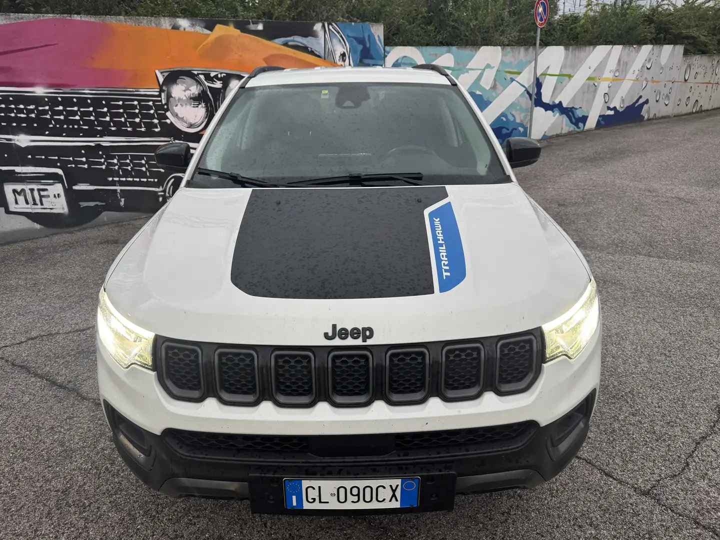 Jeep Compass 1.3 turbo t4 phev Trailhawk 4xe auto Weiß - 2