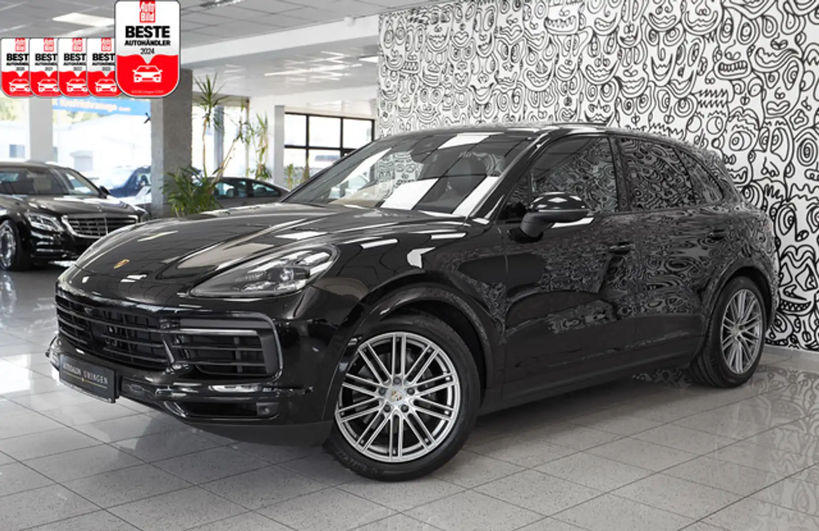 Porsche Cayenne SPORT*LUFT*PANO*ACC*STDH*AHK*LEDER-PAKET Negru - 1