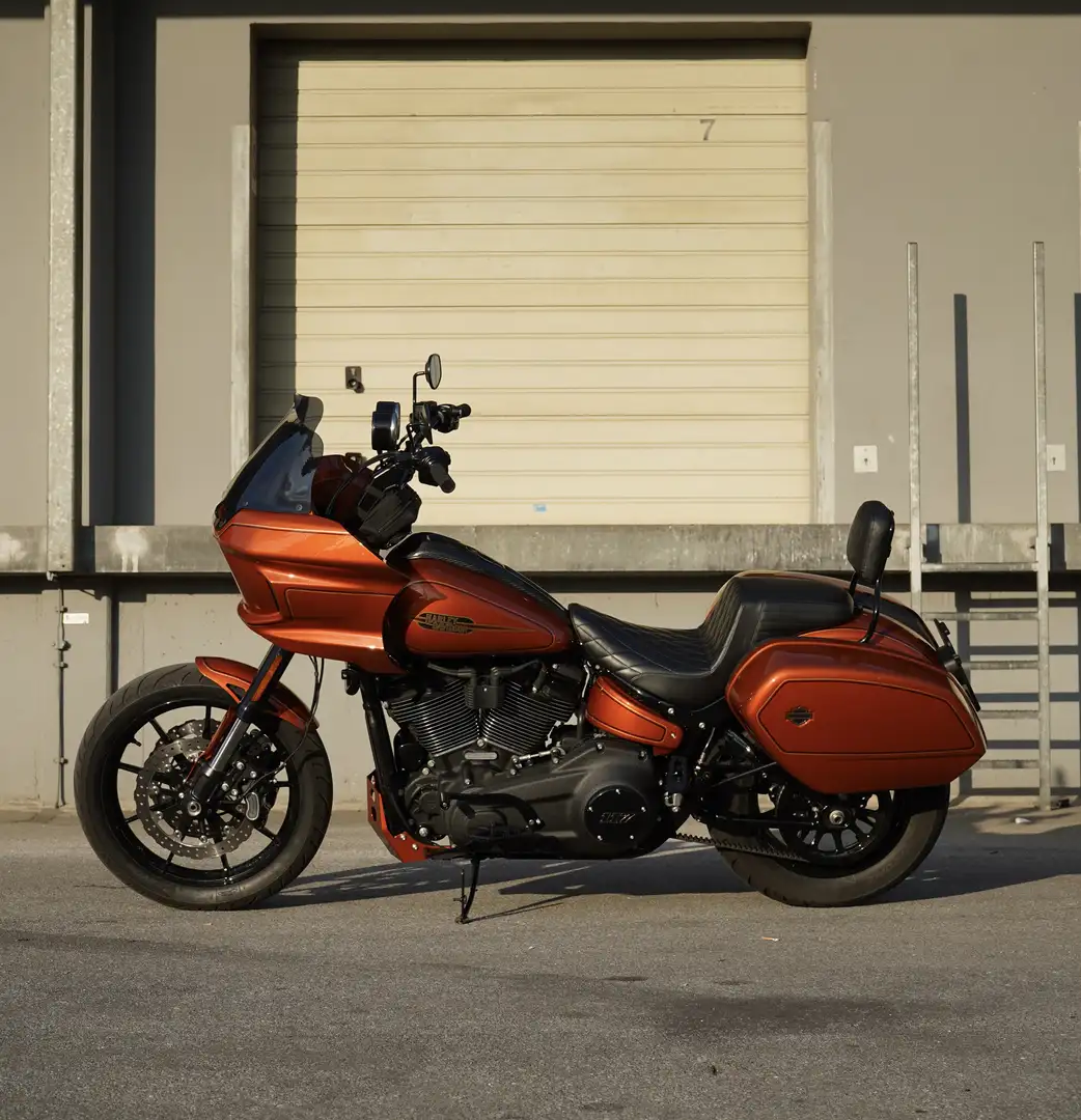 Harley-Davidson Lowrider ST Оранжевый - 2