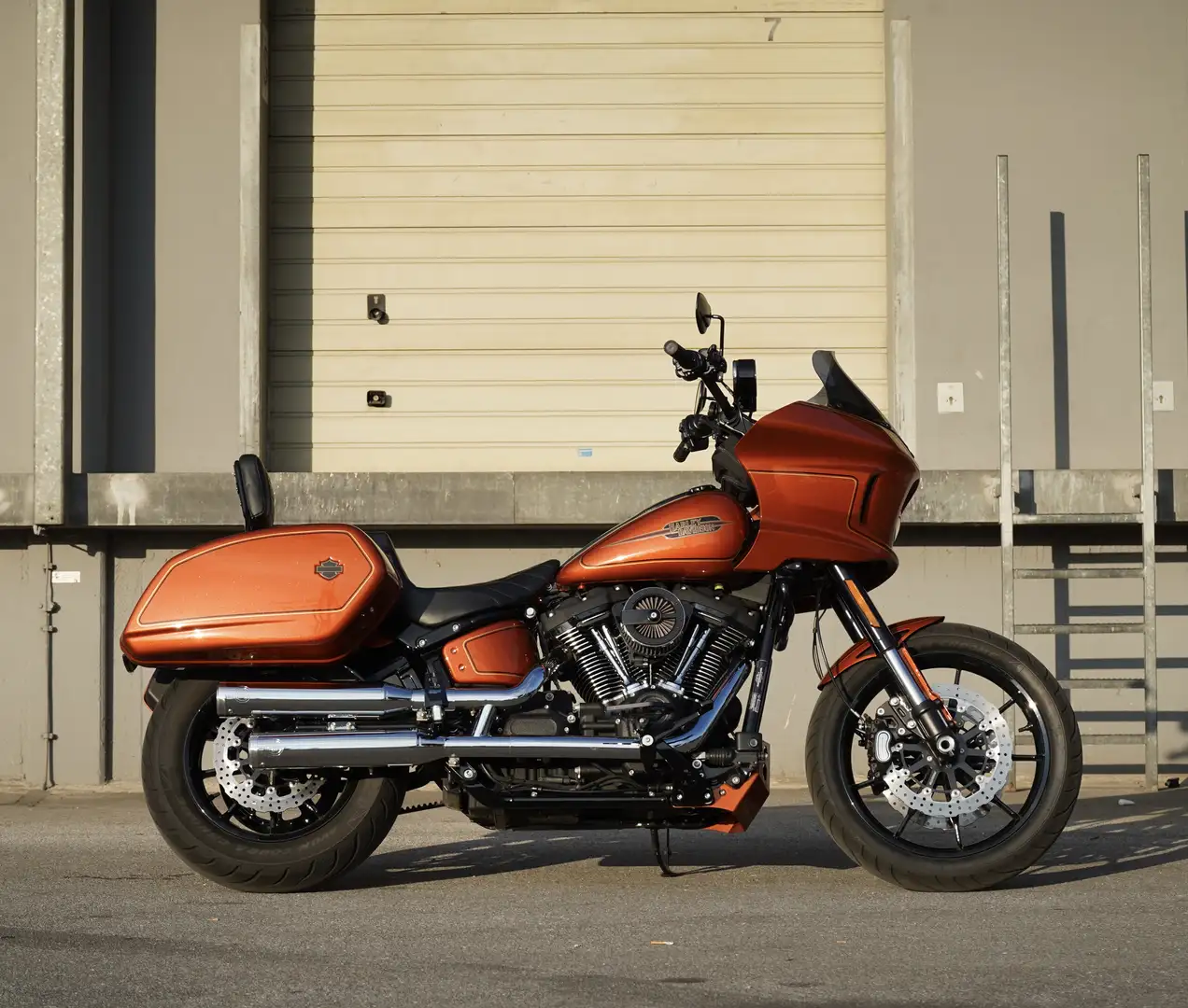 Harley-Davidson Lowrider ST Оранжевый - 1