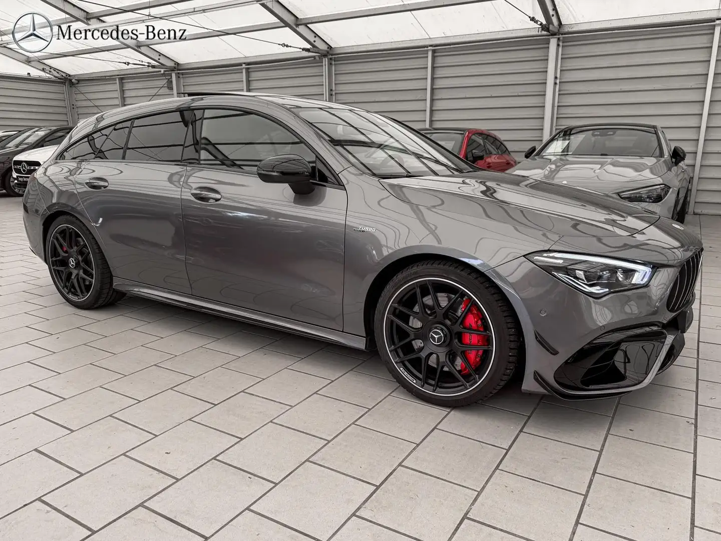 Mercedes-Benz CLA 45 AMG S 4M+ RüKam+MBUX+M-LED Šedá - 2