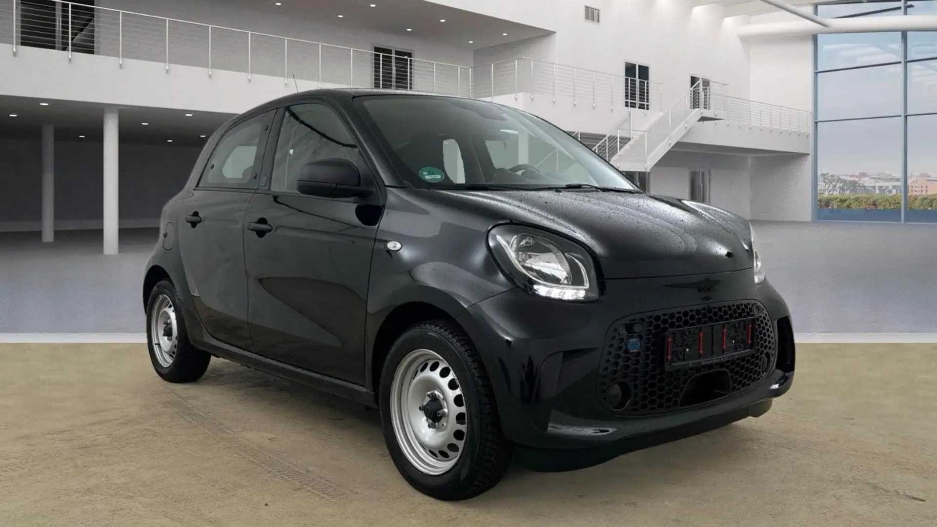 smart forFour EQ,Automatik,1.Hand,erst 11 tkm,wie neu Schwarz - 2