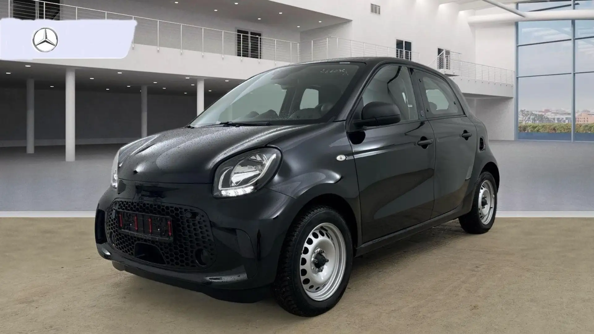 smart forFour EQ,Automatik,1.Hand,erst 11 tkm,wie neu Schwarz - 1