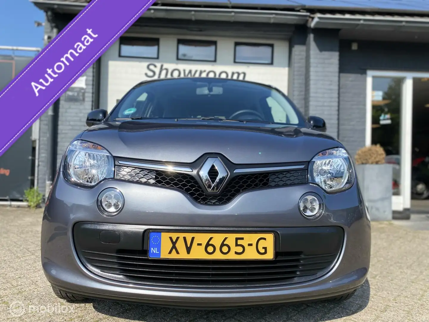 Renault Twingo 1.0 Automaat*LM*P-sensoren in nieuwstaat. Grijs - 2