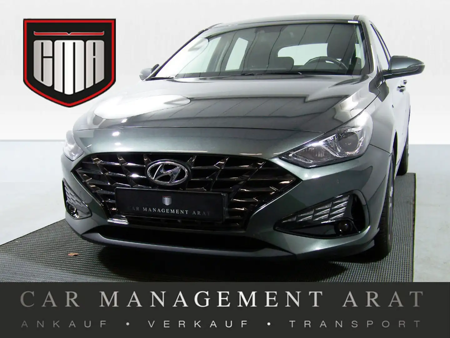 Hyundai i30 1.0 T-GDI 48V MHEV Trend CARPL+KAM+SHZ+PDC Grijs - 1