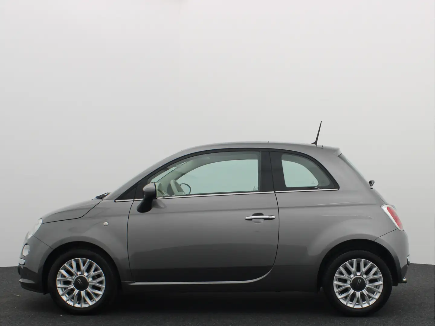 Fiat 500 1.2 Lounge AUTOMAAT / PANORAMADAK / AIRCO / ELEK R Grau - 2