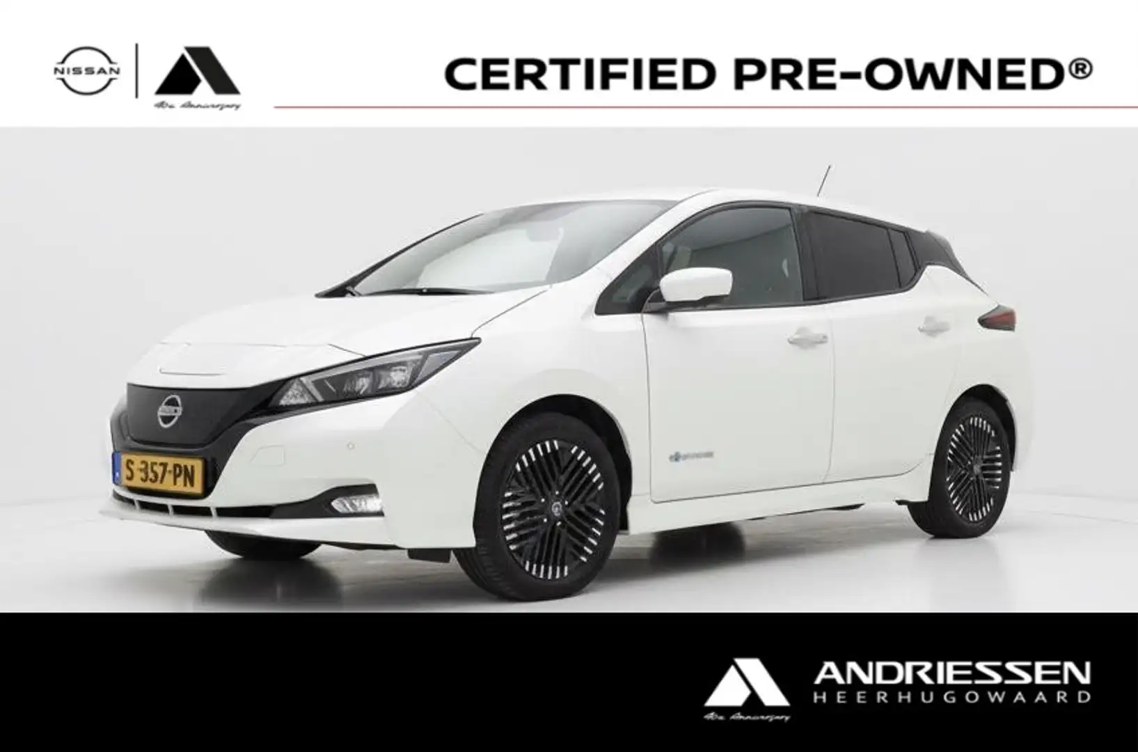 Nissan Leaf e+ N-Connecta 62 kWh Weiß - 1