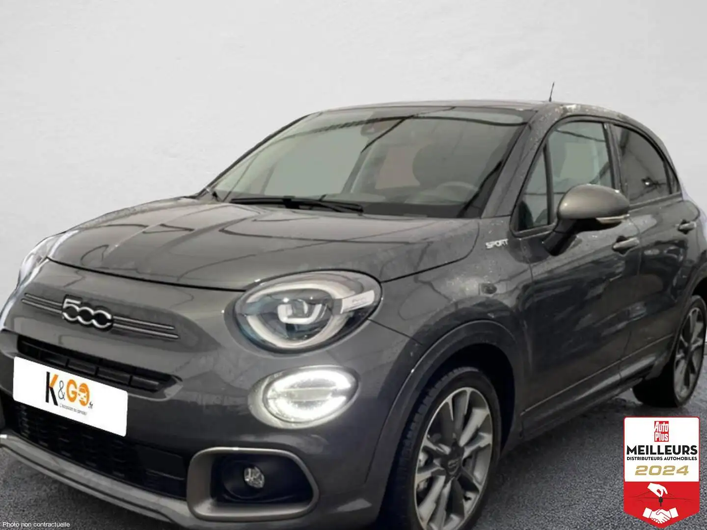 Fiat 500X 1.0 firefly turbo t3 120 ch sport Gris - 1