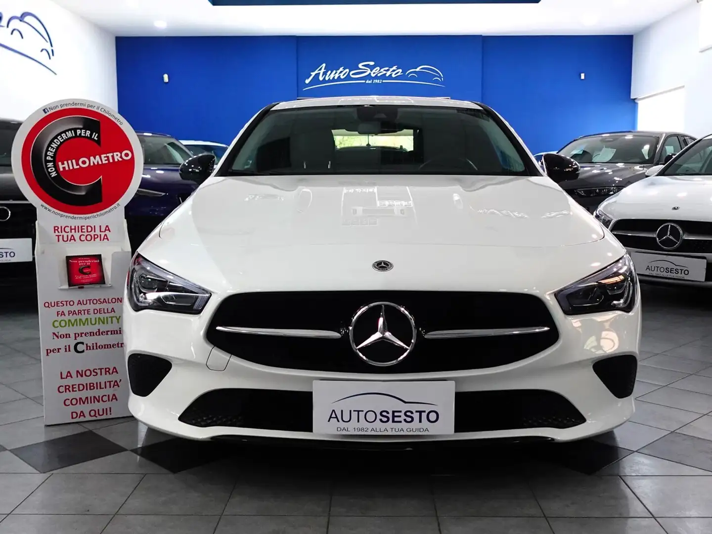 Mercedes-Benz CLA 200 2.0 d 150 CV SPORT AUTOMATIC Wit - 1