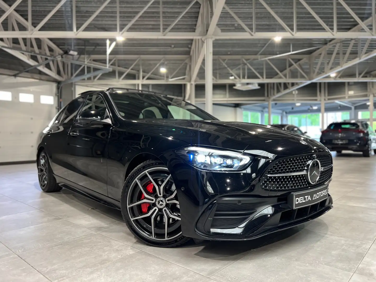 Mercedes-Benz C 220 d AMG * Pano * 360 * Burmeister * Garantie2027 Negro - 1