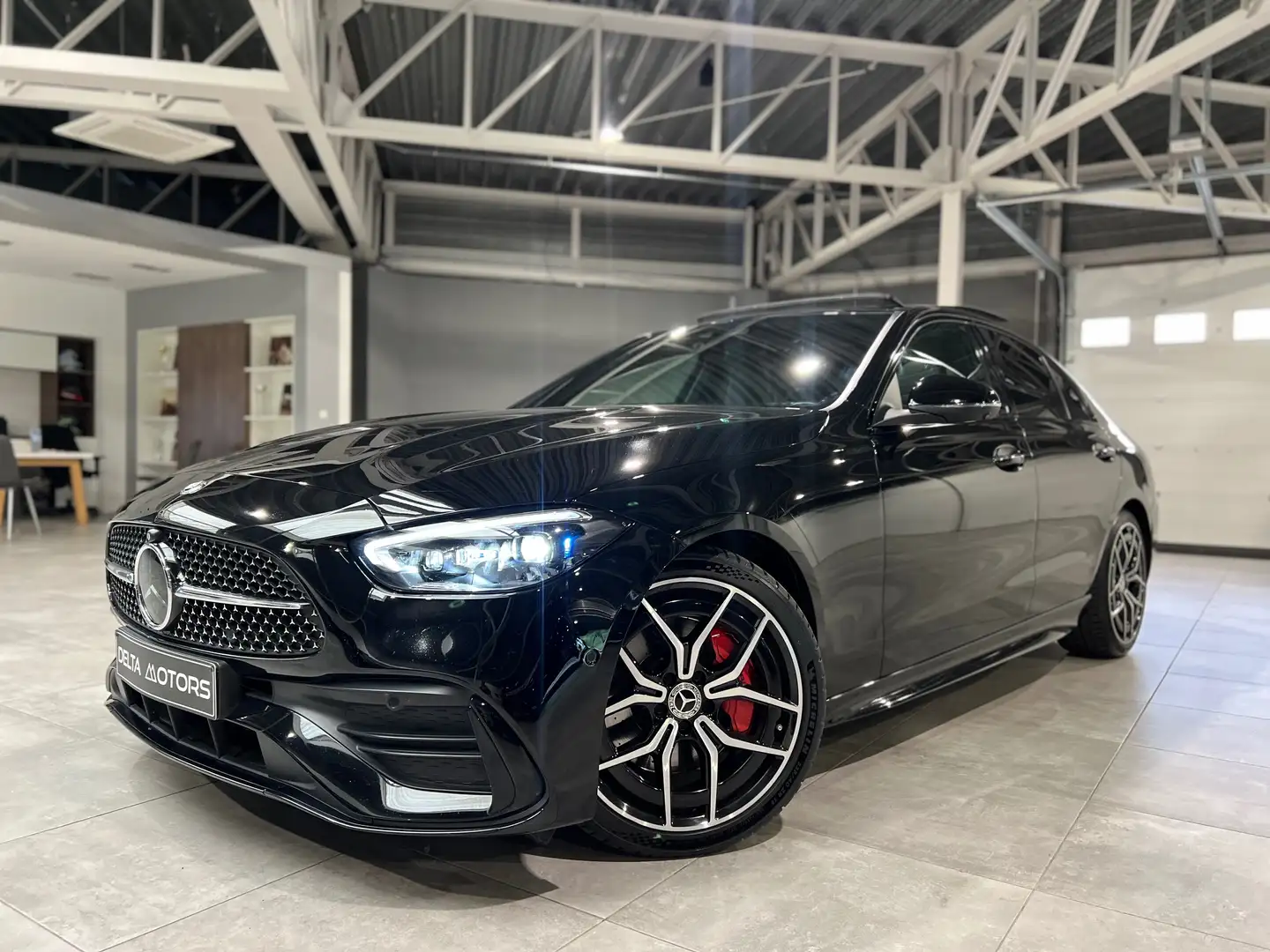 Mercedes-Benz C 220 d AMG * Pano * 360 * Burmeister * Garantie2027 Negro - 2