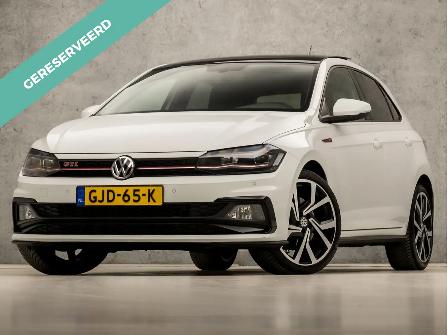 Volkswagen Polo GTI 2.0 TSI 200Pk Automaat (SCHUIFDAK, VIRTUAL COCKPIT Blanc - 1