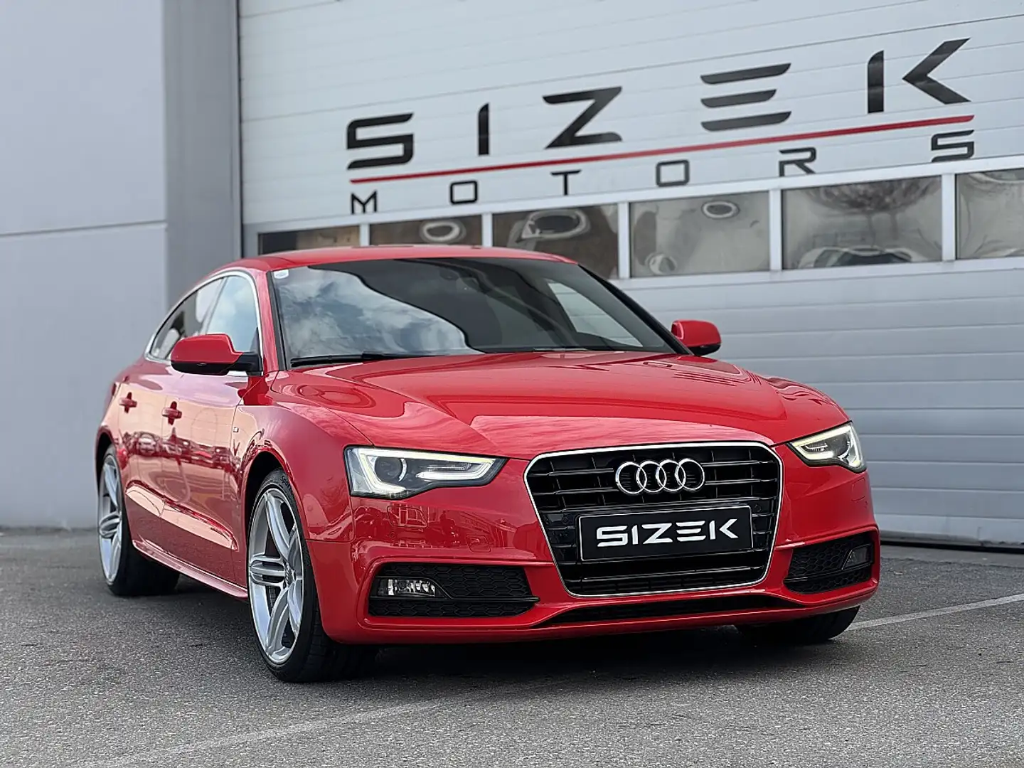 Audi A5 SB 2,0 TDI DPF|S-LINE|XENON|NAVI|PDC|STZHZG Rot - 2