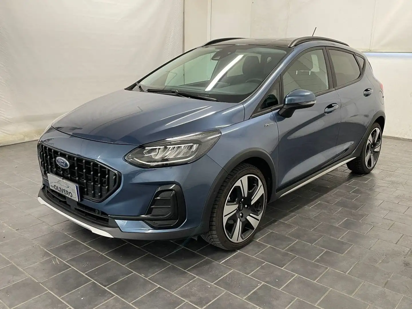 Ford Fiesta 1.0 Ecoboost Hybrid 125 CV 5P Active Blu/Azzurro - 2