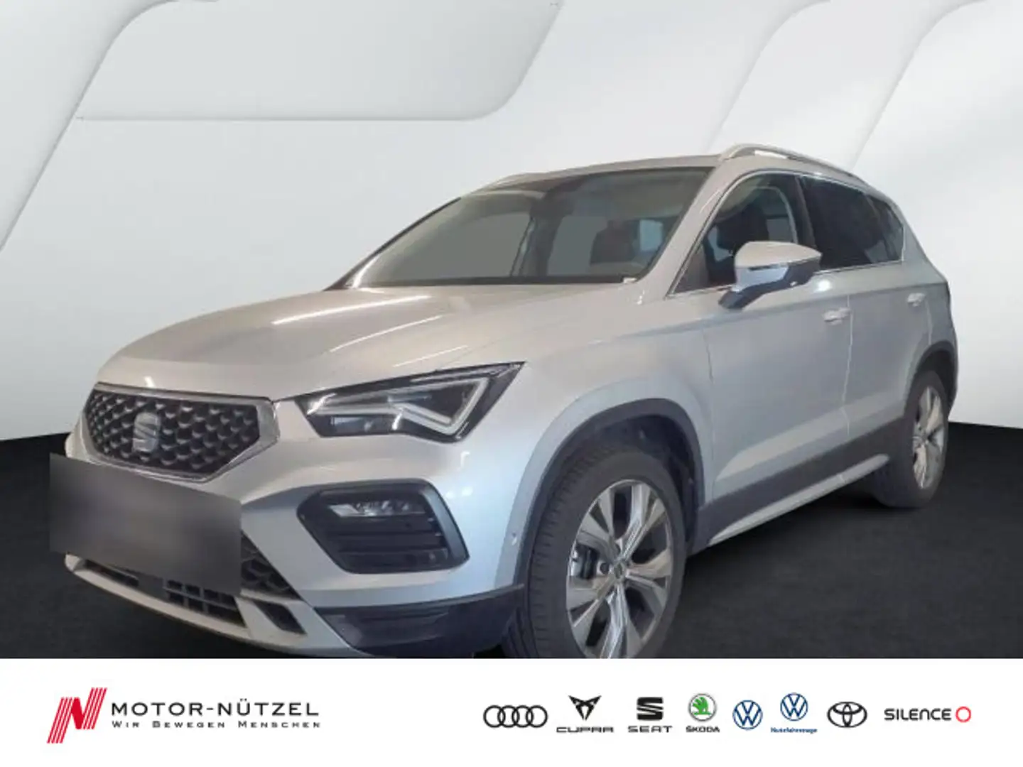 SEAT Ateca 1.5 TSI DSG XPERIENCE LED+NAV+ACC+DCC+PANO Silber - 1