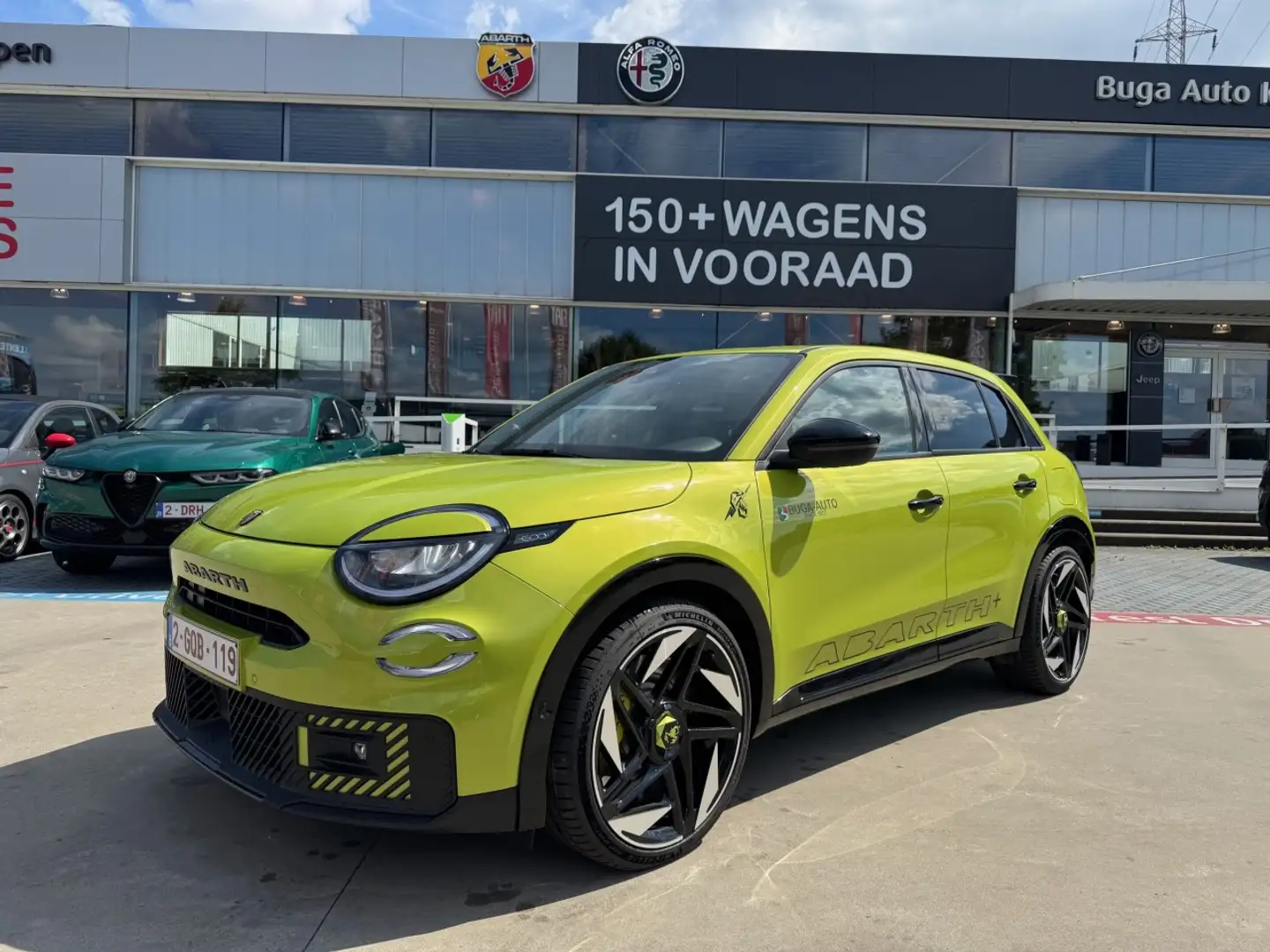 Abarth 600e 280 pk Jaune - 1