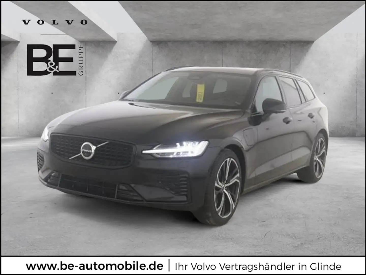 Volvo V60 T6 Plus Dark Recharge Plug-In Hybrid AWD Schwarz - 1