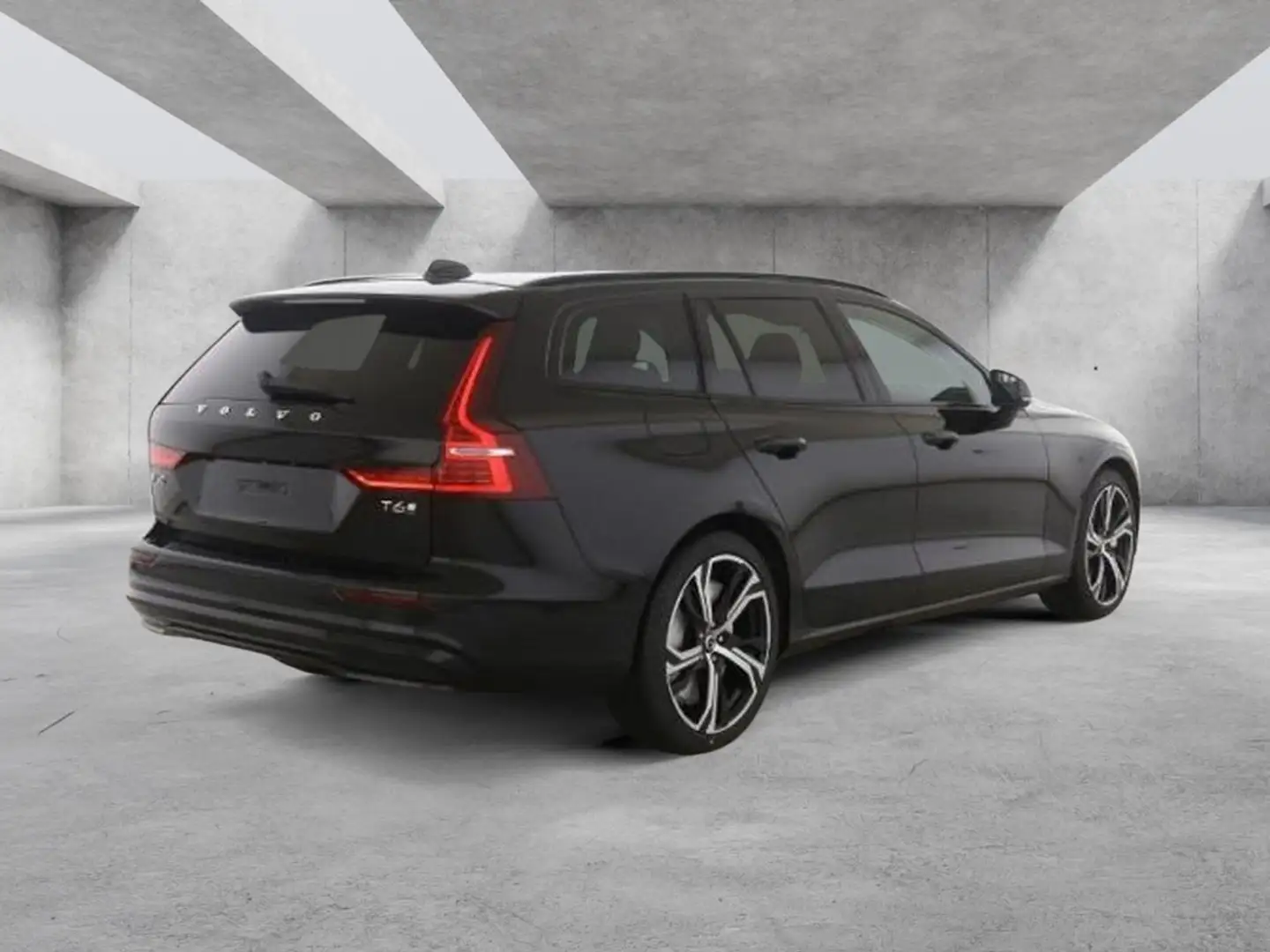 Volvo V60 T6 Plus Dark Recharge Plug-In Hybrid AWD Schwarz - 2