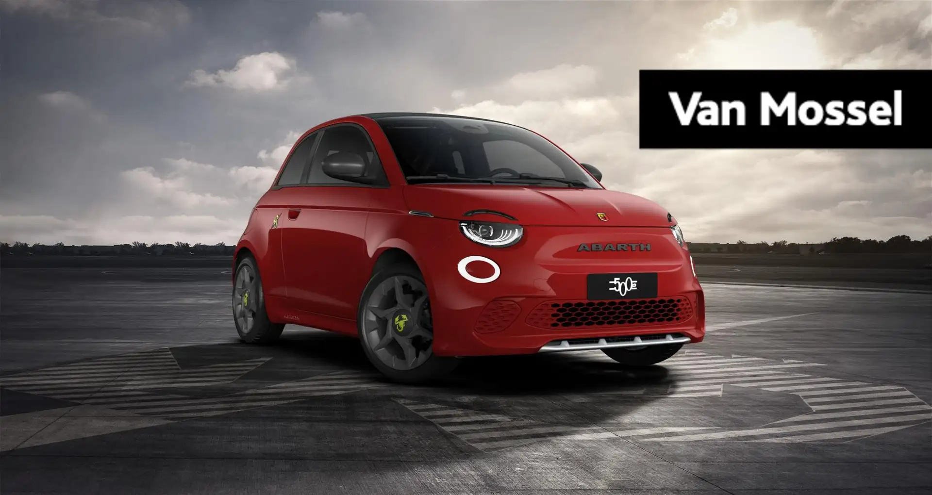 Fiat 500 Abarth Urban 42 kWh Cabrio | 8 jaar Fabrieksgarantie | Ap Rouge - 1