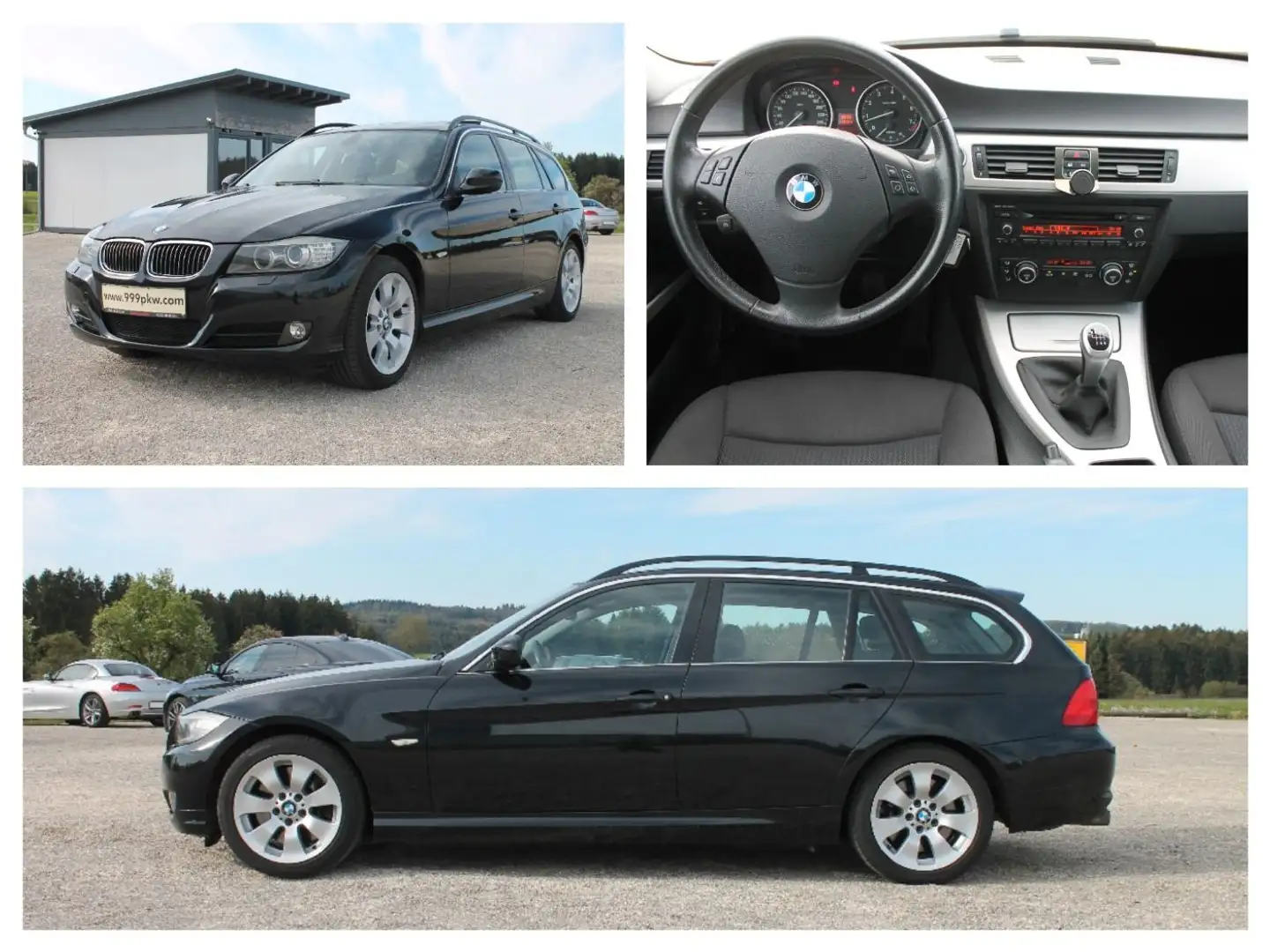 BMW 330 i Touring Anhängerk. Xenon Panoramadach Schwarz - 1