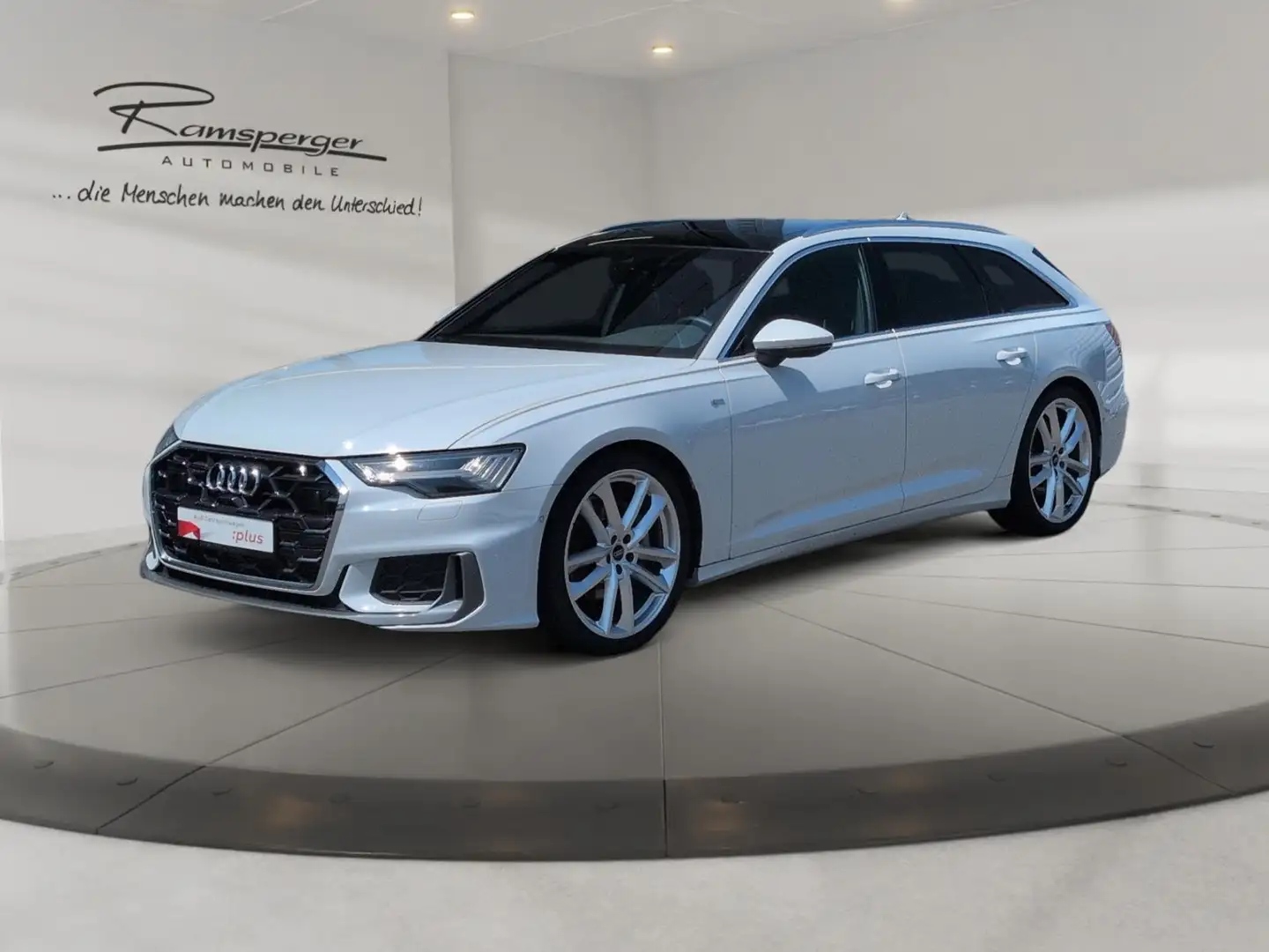 Audi A6 Design S line 45 TFSI qu. Matrix AHK Weiß - 2